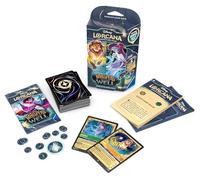 Disney Lorcana TCG Set 10 Whispers in the Well - Amber Emerald Starter Deck | Starter Deck, Trading Card Game for Adults and Kids Age 8+, Collectable TCG, Lorcana Gift for Boys and Girls