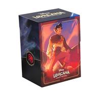 Disney Lorcana TCG Set 5: Shimmering Skies - Aladdin Deck Box | Disney Lorcana Trading Card Game Deck Box, for Adults & Kids 8+, Collectable TCG Accessories, Protective Card Storage Box