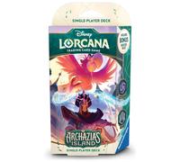 Disney Lorcana Trading Card Game Archazia's Island Amethyst & Steel Starter Deck