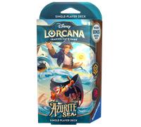 Ravensburger Disney Lorcana Trading Card Game for Adults and Kids Age 8 Years Up - Starter Deck A - Set 6: Azurite Sea - Collectable TCG