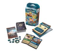 Disney Lorcana: Azurite Sea Starter Deck - Emerald & Sapphire (Go Go Tomago & Gadget Hackwrench)
