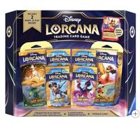 Disney Lorcana Trading Card Game - Includes 2 Ready-to-Play Decks with 1 Booster Pack each, plus 4 Additional Booster Packs and 1 Promo Card
