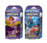 Disney Lorcana Trading Card Game: Set 4 - Display with 8 Starter Decks