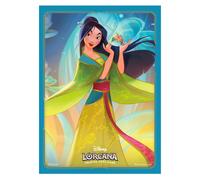Ravensburger Disney Lorcana Trading Card Game - 65 Mulan Card Sleeves - Set 9 Fabled for Adults and Kids Age 8 Years Up - Collectable TCG
