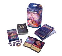 Ravensburger Disney Lorcana Trading Card Game for Adults and Kids Age 8 Years Up-Starter Deck B - Set 5: Shimmering Skies - Collectable TCG