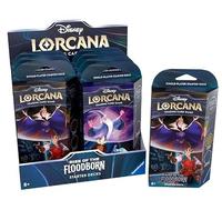 DISNEY - Lorcana - Trading Cards Boite de 8 Starters Vague 2 - UK
