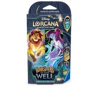 Ravensburger Disney Lorcana Trading Card Game for Adults and Kids Age 8 Years Up - Starter Deck A - Set 10: Whispers in the Well - Collectable TCG