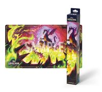 Ravensburger Disney Lorcana Trading Card Game - TCG Playmat - Dragon Fire - Computer Desk Mouse Mat Accessories