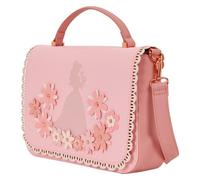 Disney Loungefly - Stained Glass Princesses Handbag pink white