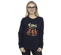 Disney Women's Luca Best Summer Ever Sweatshirt in Navy | Size: 2XL Disney Navy 2XL