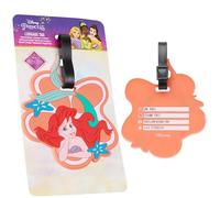 Disney Luggage Tags for Suitcase, Baggage Identification for Travel Name Address (Multi Ariel)