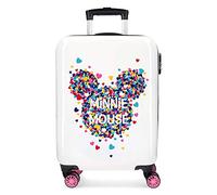 Disney Magic Children's Luggage, 55 cm, 33 liters, White (Blanco)
