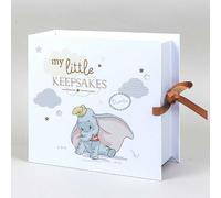 Disney Magical Beginnings Dumbo Paperwrap Keepsake Box with 6 Drawers Gold