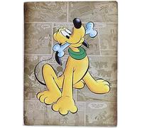Disney Magnet (Magnet) Pluto for Refrigerator Bedroom Collectible Wood Print 10 x 6 cm