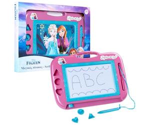 Disney Magnetic Drawing Board for Kids Magic Scribbler Educational Learning Toy Frozen Spiderman Magnetic Scribbler (Purple Frozen), 4242
