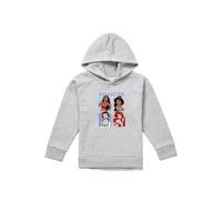 Disney Main Character Energy Youth Kids Pull-Over Hoodie, Athletic Heather in Grey | Size: 5-6 Years Disney Grey 5-6 Years
