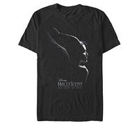 Disney Maleficent Evil-Mistress Poster Organic Short Sleeve T-Shirt, Black, XL