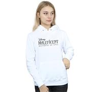 Disney Maleficent Mistress Of Evil Logo Hoodie In White White XXL