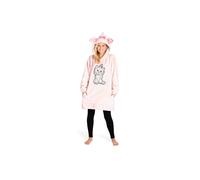 Disney Women's Hoodies, Oversized Blanket Hoodie, Minnie and Mickey Gifts (Pink Marie)