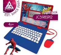Disney Marvel Bilingual Educational Laptop for Kids│124 Activities by Lexibook