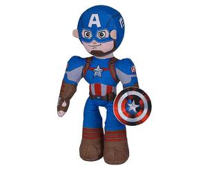 Disney Marvel Disney Captain America Poseable Plush Toy 28cm Red