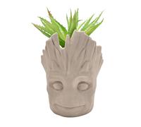 Disney Marvel Groot Planter With Faux Plant In Grey Grey One Size