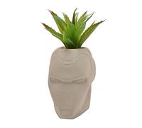 Disney Marvel Iron Man Planter With Faux Plant in Grey Disney Grey