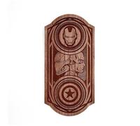 Disney Marvel The Avengers Wall Plaque In Brown Brown