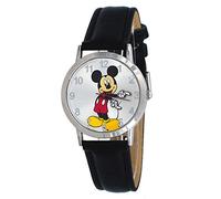 Disney MCKAQ16003 Unisex Classic Mickey Mouse Black Band Analog Watch
