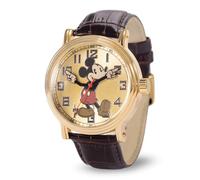 Disney Men Analog Japanese Quartz Watch with Leather Strap WDS001215