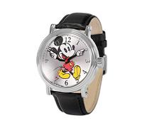 Disney Men Analog Japanese Quartz Watch with Leather Strap WDS001220