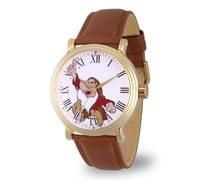 Disney Men Analog Quartz Watch with Faux Leather Strap WDS000341