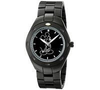 Disney Men Analogue Quartz Watch with Stainless Steel Strap W001900