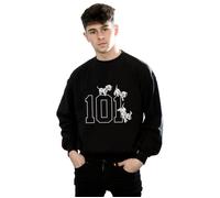 Disney Men's 101 Dalmatians 101 Doggies Sweatshirt in Black | Size: Small Disney Black S