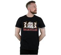 Disney Men's 101 Dalmatians Puppy Hug T-Shirt in Black | Size: Small Disney Black S