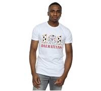 Disney Men's 101 Dalmatians Puppy Hug T-Shirt in White | Size: 4XL Disney White 4XL
