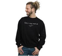 Disney Men's Aladdin Life´s A Magic Carpet Ride Sweatshirt in Black | Size: XL Disney Black XL