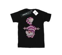 Disney Mens Alice In Wonderland Cheshire Cat Upside Down T-Shirt
