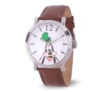 Disney Men's Analog Quartz Watch with Leather-Synthetic Strap WDS000340