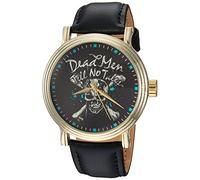 Disney Men's Analog-Quartz Watch with Leather-Synthetic Strap WDS000373