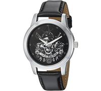 Disney Men's Analog-Quartz Watch with Leather-Synthetic Strap WDS000377