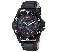 Disney Men's Analog-Quartz Watch with Leather-Synthetic Strap WDS000697