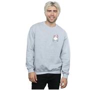 Disney Men's Aristocats Marie Backside Breast Print Sweatshirt in Grey | Size: 3XL Disney Grey 3XL