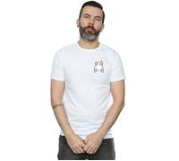 Disney Men's Aristocats Marie Backside Breast Print T-Shirt in White | Size: Medium Disney White M