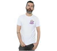 Disney Men's Aristocats Marie In Cup Breast Print T-Shirt in White | Size: 2XL Disney White 2XL