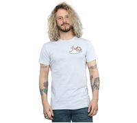 Disney Men's Aristocats Marie Sweet Backside Breast Print T-Shirt in Grey | Size: XL Disney Grey XL