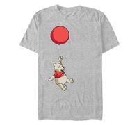 Disney Men's Balloon Winnie T-Shirt, Athletic Heather, 3XL