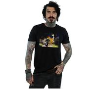 Disney Men's Bambi Tail Butterfly Still T-Shirt in Black | Size: Medium Disney Black M