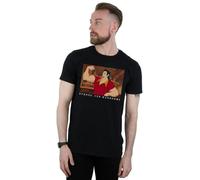 Disney Men's Beauty & The Beast Handsome Brute T-Shirt in Black | Size: Medium Disney Black M