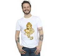 Disney Men's Beauty & The Beast Never Judge T-Shirt in White | Size: Medium Disney White M